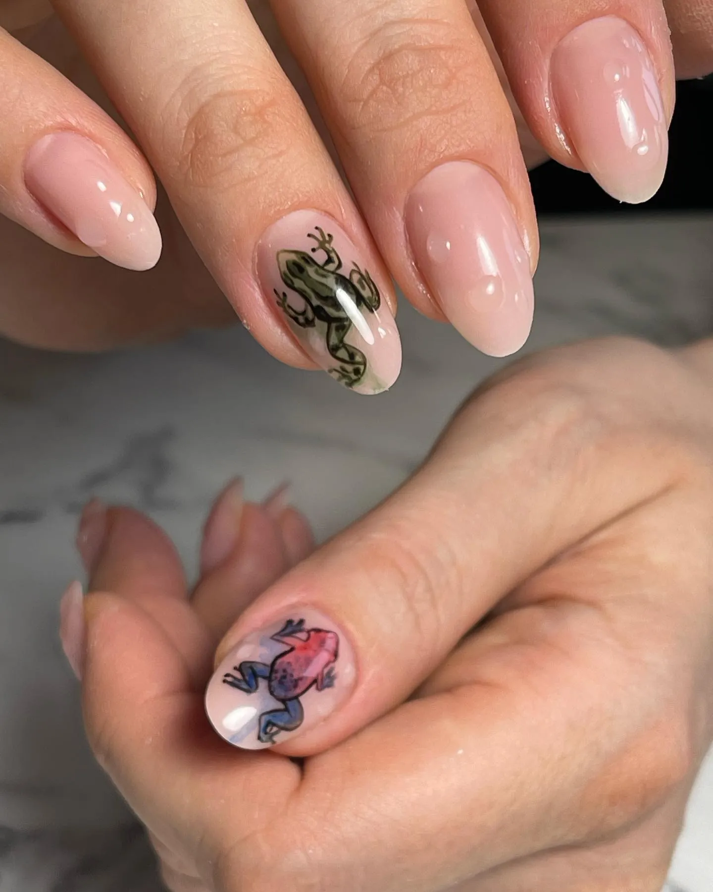 French Nail Design 9 — ImagiNails Zürich