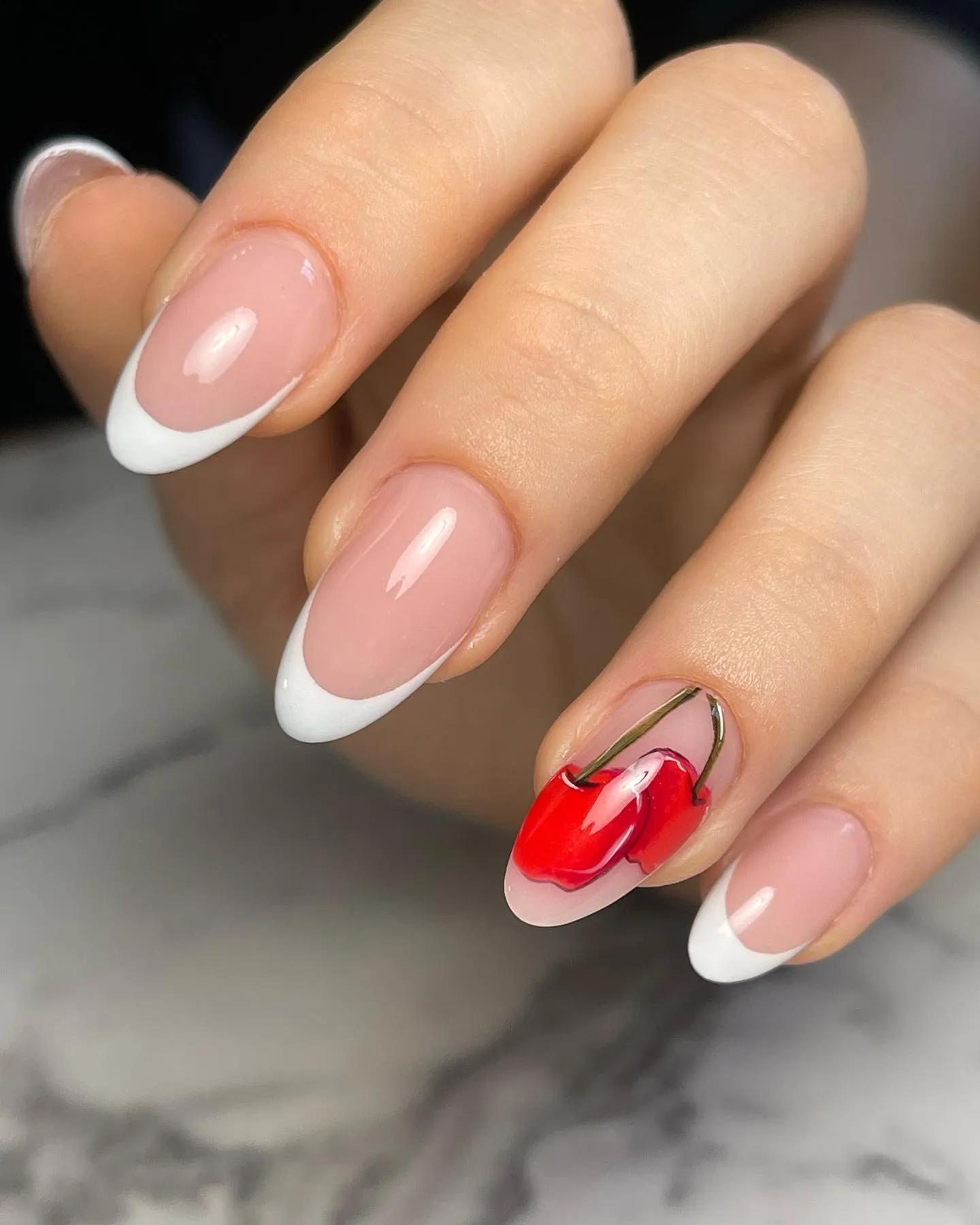 French Nail Design 12 — ImagiNails Zürich