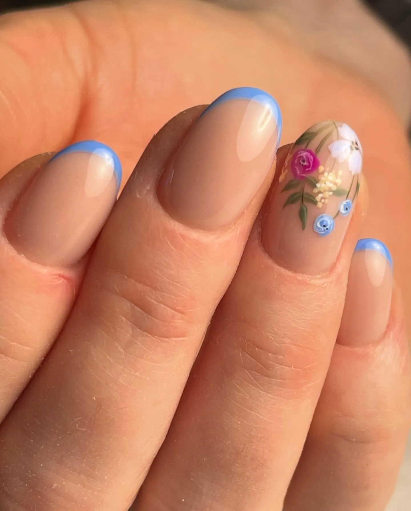 Babyboomer Nail Design 1 — ImagiNails Zürich