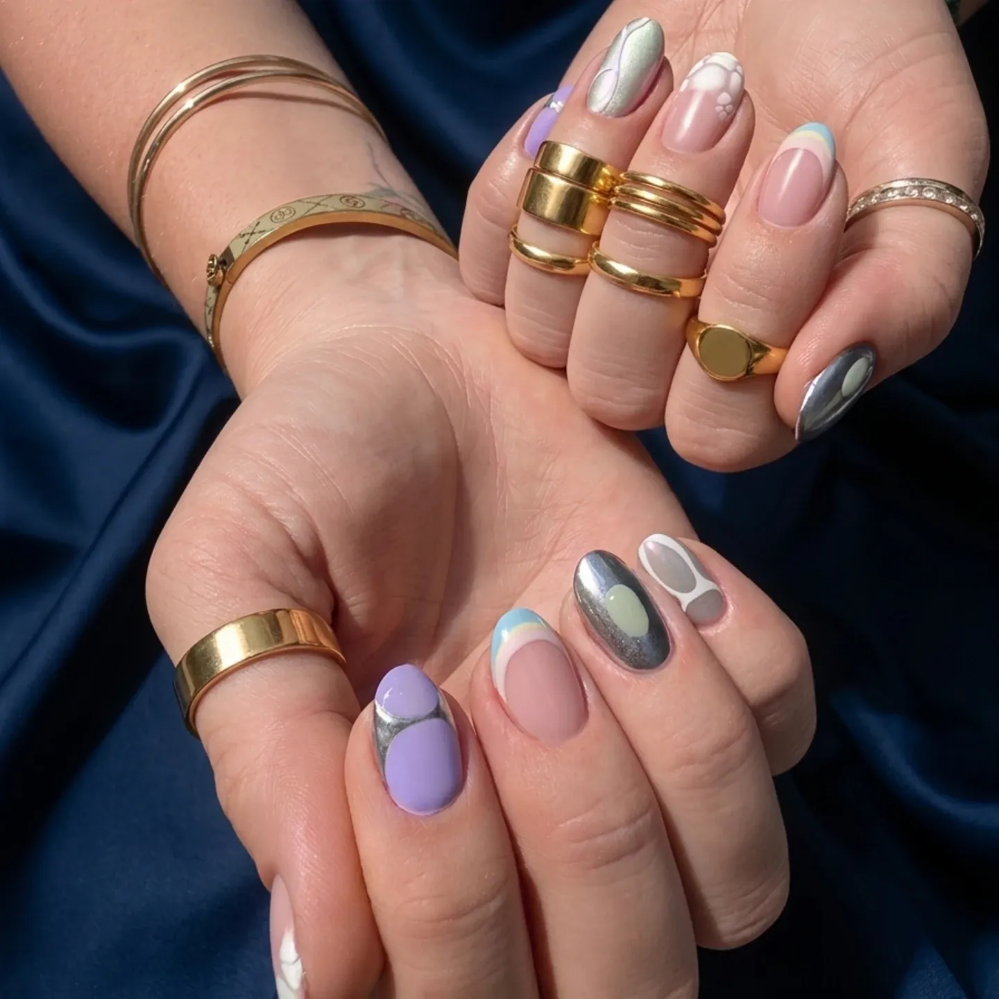 Dipping Powder Nail Design 8 — ImagiNails Zürich
