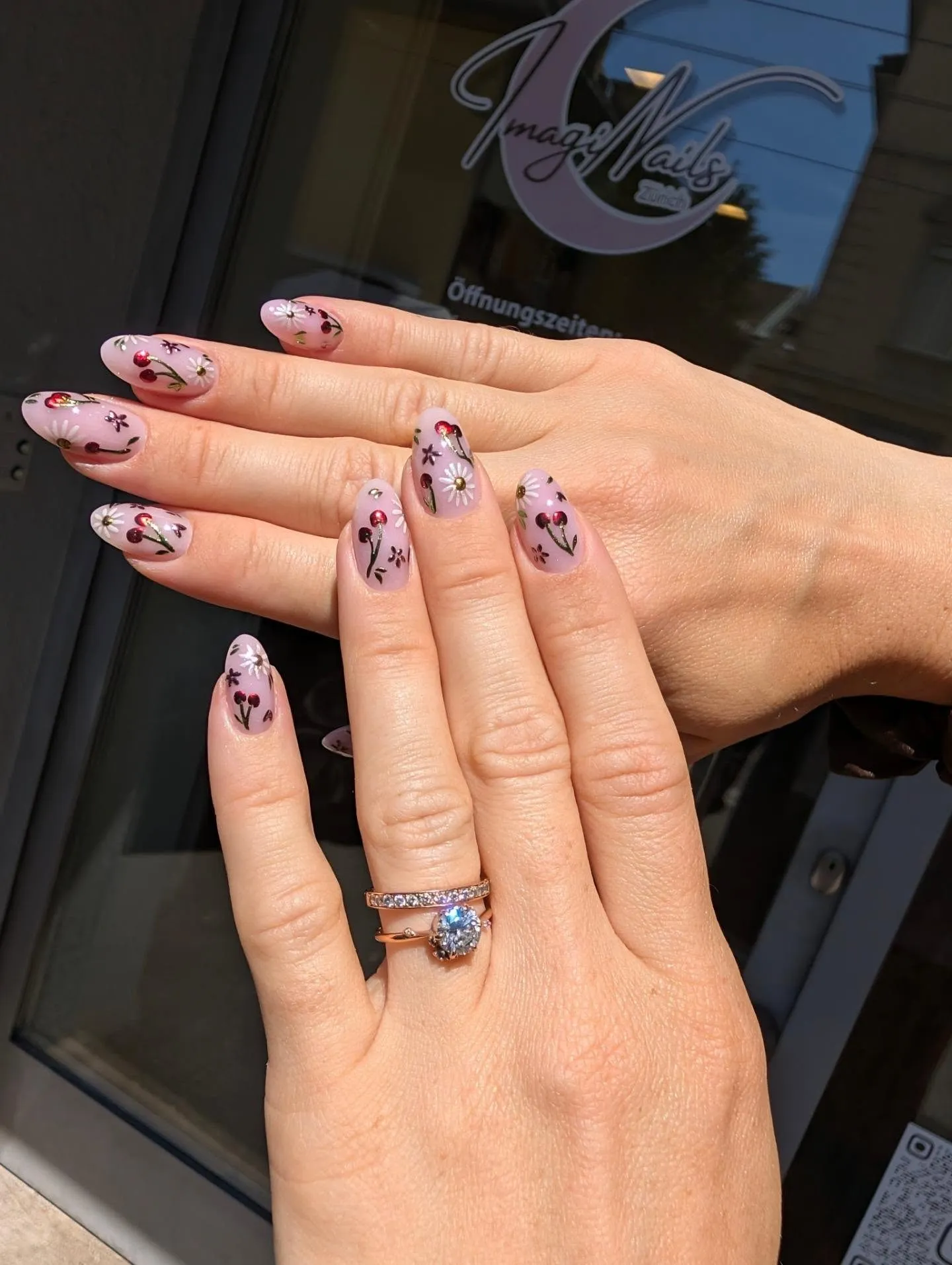 Dipping Powder Nail Design 9 — ImagiNails Zürich